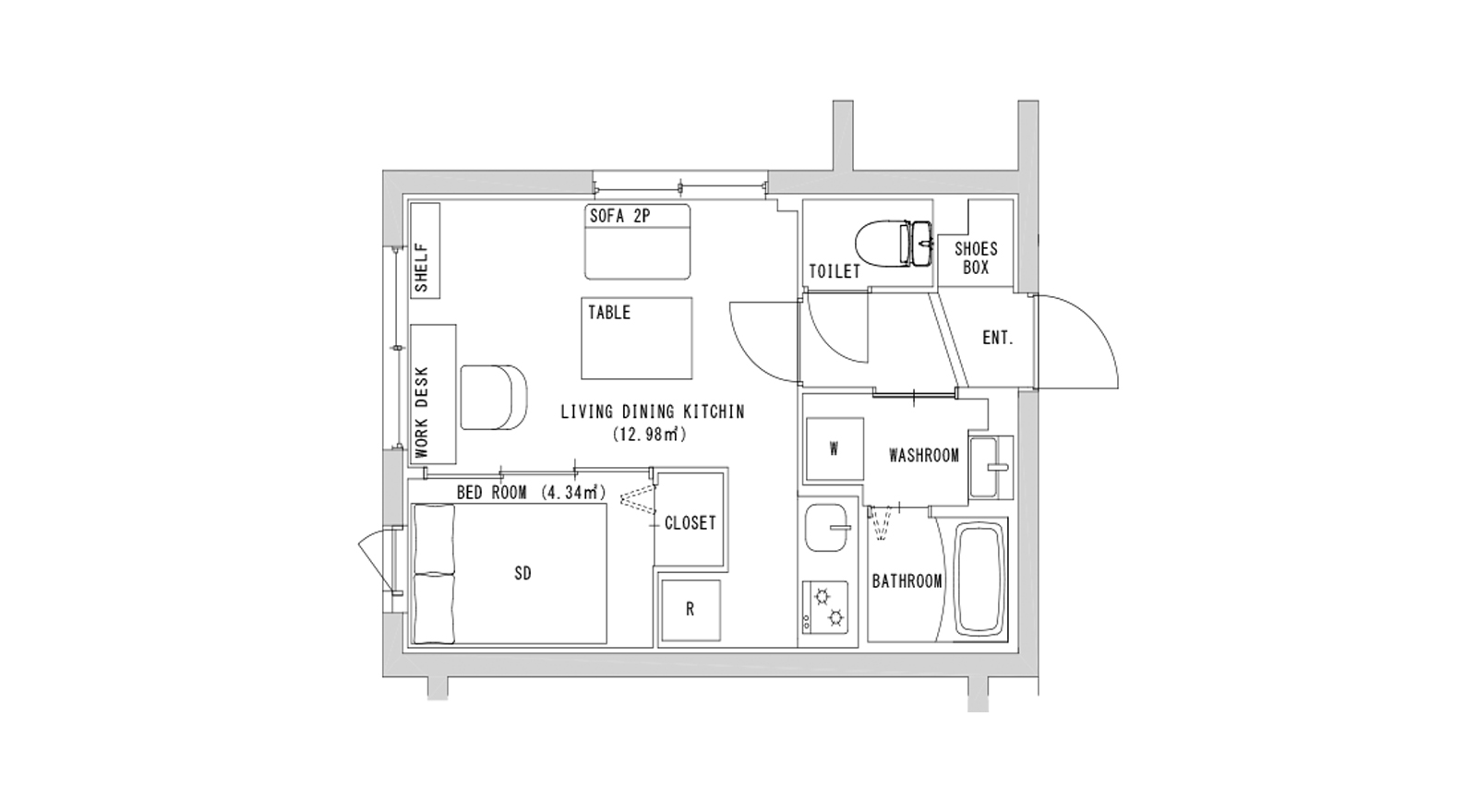 Hmlet Nishikoyama - Apartments in Shinagawa-ku, Tokyo ｜ Hmlet Japan