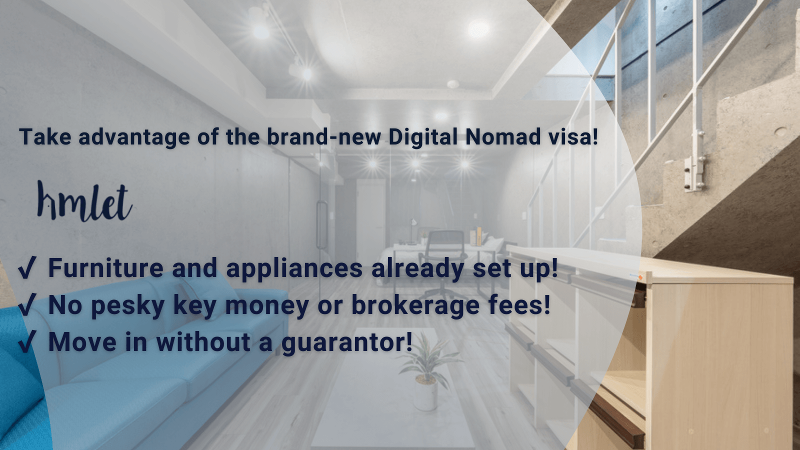Japan's new Digital Nomad visa offers a 6-month hassle-free stay. For seamless living, try Hmlet Japan.